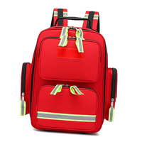 Kit de survie d'urgence imperméable personnalisé pour 2-3 personnes, sac à dos médical de premiers secours de 20-35L pour la sécurité en voiture, les voyages en plein air