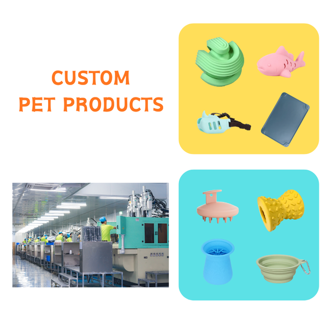 Pet Outdoor Silicone Foldable Massage Bath Shampoo Grooming Brush for Dogs & Cats with Customized Packaging