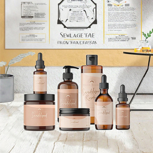 Etiquetas Adhesivas de Cobre Impermeables Personalizadas de Alta Calidad para Botellas de Cosméticos, Pasta de Dientes y Champú - Product Image 3
