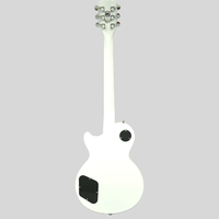 Guitare électrique de style Les Paul, édition limitée Pure Ice, finition blanche brillante, Eastern Music Hardluck Kings BOSSMAN
