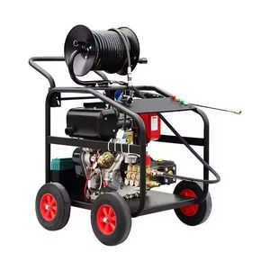 Máquina de limpieza de drenajes de alta presión a gasolina, <span class=keywords><strong>la</strong></span> más vendida, para control de máquinas, limpieza de alcantarillado y lavado de coches. - Product Image 2