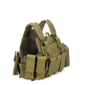 Taktische Mode-Weste für den Alltag, Unisex, Multifunktional, Outdoor, Schnellverschluss, Wasserdicht, Oxford-Gewebe, Schwarz, Tarnmuster, Neu - Product Image 2