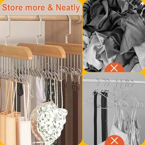 Oferta Especial: Perchero de Madera Resistente para Cinturones con 8 Ganchos para Tiendas de Ropa - Product Image 5