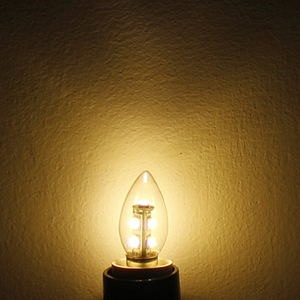 Small 1W <strong>Class</strong> E12 12V 24V Buddha Mammon Bodhisatta <strong>Lamp</strong> Clear Glass Cover <strong>LED</strong> Candle C7 Bulb Light , <strong>LED</strong>-C7 - Product Image 5