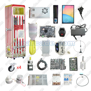 Kit de máquina expendedora de palomitas de maíz de comida rápida <span class=keywords><strong>LYT</strong></span> completo con empujador de monedas en inglés fabricante automático de aperitivos - Product Image 2