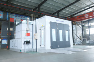 Cabine de peinture diesel certifiée CE avec éclairage <span class=keywords><strong>LED</strong></span> et filtres environnementaux à 3 étapes pour ateliers de carrosserie automobile - Product Image 3