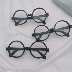 Halloween Round <b>Plastic</b> <b>Glasses</b> For Costume Party Adult Reusable Decorative Eyewear - Product Image 4