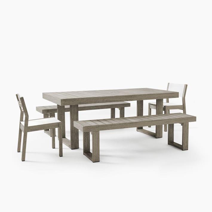 Custom garden outdoor chair furniture set all weather teak wooden dining table