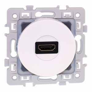 Carré blanc pour fiches et prises HDMI Produit - Product Image 1