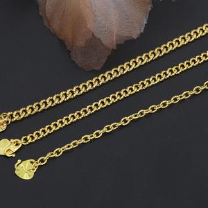 Pulsera de Joyería de Moda JXX, Chapada en Oro de 24K, Cadena de Joyería para Mujer - Product Image 1