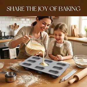 Moule à gâteau en silicone antiadhésif de qualité platine LFGB sans BPA, en forme de champignon à 12 cavités, personnalisable en usine MUYULINS - Product Image 5