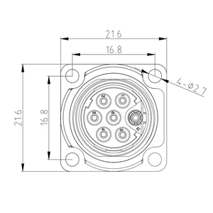 Chất lượng cao <span class=keywords><strong>M</strong></span> loạt lớn kết nối M5 M8 M12 M16 M17 M23 M40 nhà <span class=keywords><strong>m</strong></span>áy trực tiếp từ nhà sản xuất không thấ<span class=keywords><strong>m</strong></span> nước - Product Image 5