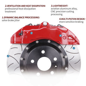 Fartory Logo personnalisé système de freinage 18Z 6 Pot étrier de frein Kit disque 355/380/405mm pour Nissan Y61 Teana Lannia Maxima SUNNY 350Z - Product Image 5
