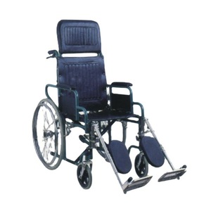 Silla de Ruedas Manual Kang Zhi Xing Kx-D19a de Acero Inoxidable con Respaldo Ajustable para Uso Hospitalario - Product Image 2