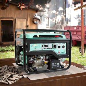 เครื่องกำเนิดไฟฟ้าเบนซิน 5kva ที่เชื่อถือได้ กำลังไฟสูงสุด 5.5kva มอเตอร์ทองแดงแท้ พร้อมถังน้ำมัน 25 ลิตร สำหรับใช้งานทางการเกษตรและเชิงพาณิชย์ - Product Image 3