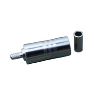 Connecteur coaxial RF femelle à sertir de type SMP SMA SMB SMZ pour câble RG179, faible perte, application sans fil
