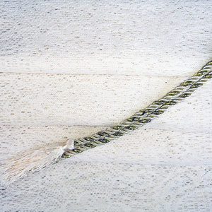 The lowerest price of white String sheer curtain fabric and drapes 100% polyester wedding decoration - Product Image 3