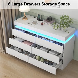 Milieu du siècle blanc coin stockage Accent placard armoire maison Simple longue Led <span class=keywords><strong>commode</strong></span> meubles armoire <span class=keywords><strong>en</strong></span> bois massif - Product Image 2