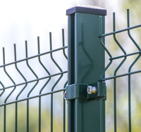 Panneau de treillis métallique soudé en acier galvanisé à maille hollandaise, plié et soudé en 3D sur mesure, pour périmètre de jardin, ferme et usage commercial
