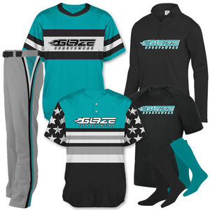 Nouveaux ensembles de maillots et pantalons de baseball personnalisés par sublimation 2024, uniformes de softball et de baseball, ensemble complet - Product Image 5