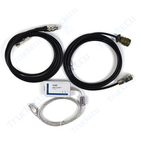 Laptop CF53 para Maquinaria MTU, Interfaz USB-CAN V2 COMPACT IXXAT, Herramienta de Diagnóstico para Camiones Diésel Diasys Compact