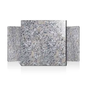 Factory Price Cut-to-size Round Top Modern Countertop Polished Flooring Tiles Grey Granite Slabs