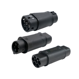 Tipo 2 a Tipo 1 GBT schuko CEE rojo azul <span class=keywords><strong>CCS</strong></span> ccs1 ccs2 IEC 62196 SAE j1772 EV Conector adaptador de cargador de carga para Tesla - Product Image 1