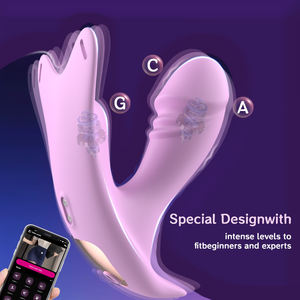 Vibratore per Pene con Doppia Vibrazione Controllabile da App, Wireless, Ricaricabile USB, 100% Impermeabile, Simulazione Realistica, con Attacco Magnetico - Product Image 5