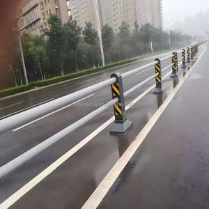 सबसे ज्यादा बिकने वाला स्टील हाईवे पार्किंग बोलार्ड आउटडोर सड़क यातायात सुरक्षा का विस्तार करता हुआ गर्म-डुबकी गैल्वेनाइज्ड क्रैश - Product Image 1