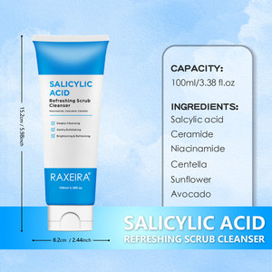 Limpiador Facial Profundo para el Acné con Ácido Salicílico para una Piel Clara y Suave, Limpiador Facial con Ácido Salicílico al por Mayor - Product Image 6