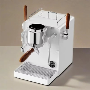 Dual Semi-Automatic <strong>Coffee</strong> Maker Portable Stainless Steel <strong>Coffee</strong> <strong>Machine</strong> - Product Image 6