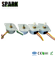 Moteur pas à pas à aimant permanent OEM 24V DC PM25 bipolaire 2 phases pour le contrôle de valve/l'impression/les équipements médicaux