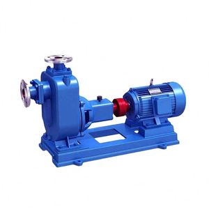 Pompe centrifuge auto-amorçante horizontale anti-colmatage pour eaux usées industrielles, pompe à eaux usées auto-amorçante - Product Image 1
