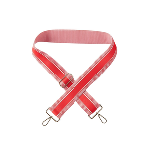 5Cm Webbing <b>Strap</b> Solid Red For <b>Bag</b> Handle <b>Replacement</b> - Product Image 1