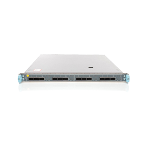Qsfp +/qsfp28 6 बंदरगाहों के साथ जूनिपर MPC7E-MRATE-RTU लाइन कार्ड लाइसेंस प्राप्त है, जिसमें 2 सहायक qsfp28 6 पोर्ट हैं