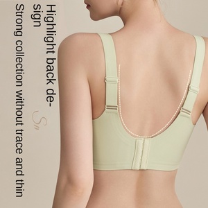 Soutien-gorge grande taille ajustable au dos, style gothique, design fin sans coutures, effet minimisant pour poitrines généreuses, anti-affaissement et liftant, ajustement personnalisé - Product Image 3