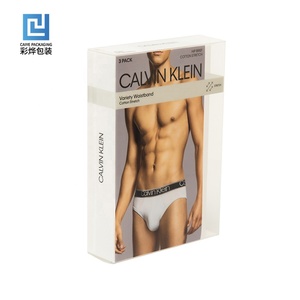 Underwear Packaging Boxes For Shipping Wholesale Underwear For Men Custom Packaging PVC Transparent Box