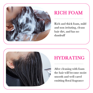 Le nouveau shampoing et après-shampoing à la rose SADOER en marque privée contrôle l'excès de sébum, élimine les pellicules et soulage les démangeaisons - Product Image 4