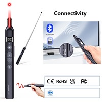 2,4 GHz RF Laserpointers Norwii Professionele Bluetooth Afstandsbediening Oplaadbare Draadloze Presentatie-apparaten met Touchscreen Stylus