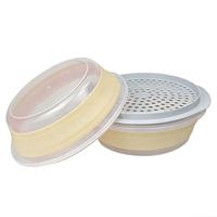 Bol à pâte pliable en plastique, récipient anti-déversement pour paner et mélanger, idéal pour les fritures de poisson, poulet frit, anneaux d'oignon et ailes de poulet