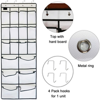 Sac de rangement suspendu pliable ; se plie à plat pour un rangement facile ; doté d'un design compartimenté