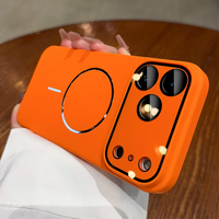 Nouvelles Couleurs – Coque Magnétique pour iPhone 18 17 Pro Max avec Protection Intégrée de l'Objectif de l'Appareil Photo, Housse Mate Antichoc à Forte Adhérence Magnétique