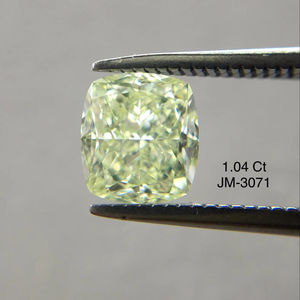 Fantaisie Vert Clair Jaune 1.04 Carat VS2 Clarté Long Coussin Coupe IGI Certifié 100% Diamants En Vrac Naturels De L'Inde En Gros - Product Image 1