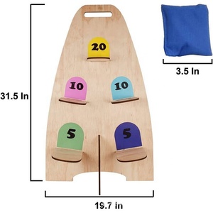 Gioco da Tavolo Gigante Bean Bag Toss Cornhole, Divertente Giocattolo Estivo per Bambini - Product Image 3