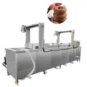 Máquina automática de fazer rosquinha/máquina de fritura de rosquinha para venda