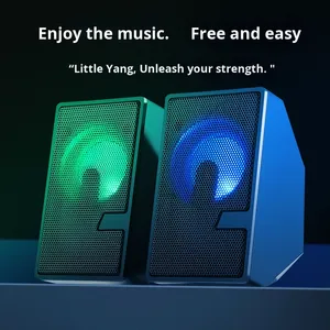 D7 Luminous Loa máy tính <span class=keywords><strong>Sub</strong></span> Woofer <span class=keywords><strong>USB</strong></span> có dây cho nhà máy tính để bàn văn phòng - Product Image 2