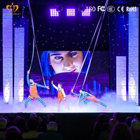 Location à l'intérieur P2.6 P3.91 écran LED numérique panneau d'affichage piste de danse carreaux mur vidéo LED pour Restaurant Bar