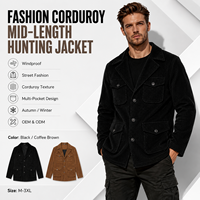 Veste coupe-vent Safari Urbane à boutons, personnalisable haut de gamme, fermeture simple boutonnage, toile teinte