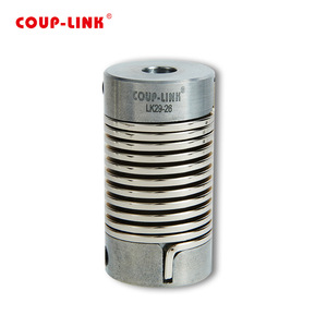 Accouplement à ressort hélicoïdal en métal Coup-Link Lk29, alésage de 10 mm, rigide, pour la réparation de machines - Product Image 1
