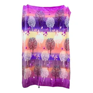 Couverture double ultra douce et légère en microfibre, rectangulaire, pour toutes les saisons, style moderne uni - Product Image 6